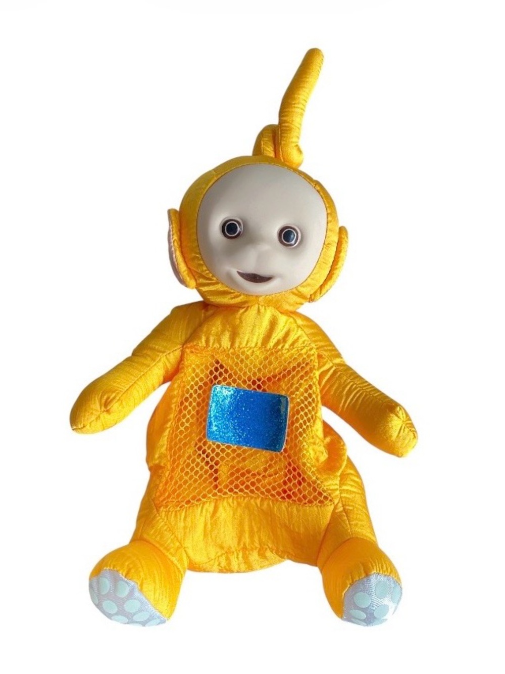 Teletubbies Laa Laa Mega Bloks Tote & Storage Bag Vintage 1998
